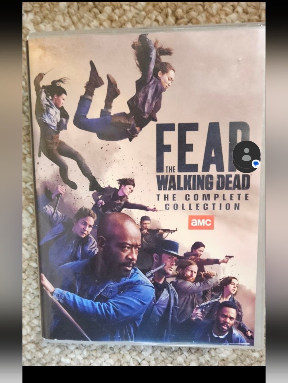 Fear The Walking Dead: The Complete Collection (AMC) - 8 Seasons Blue Cover